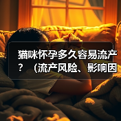 猫咪怀孕多久容易流产？（流产风险、影响因素及预防措施）（图3）