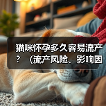 猫咪怀孕多久容易流产？（流产风险、影响因素及预防措施）（图4）