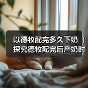 以德牧配完多久下奶（探究德牧配完后产奶时间及相关影响因素）（图3）