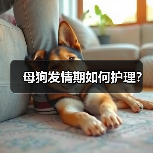 母狗发情期如何护理？