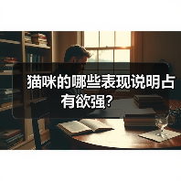 猫咪的哪些表现说明占有欲强？（图1）