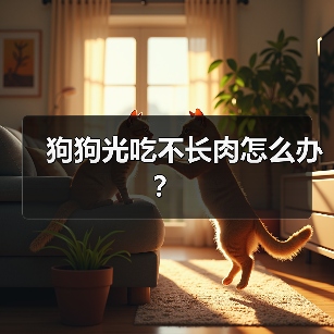 狗狗光吃不长肉怎么办？（图1）