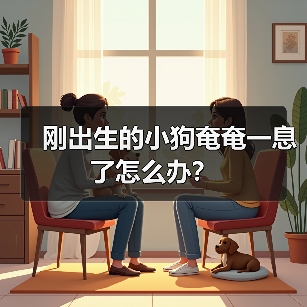 刚出生的小狗奄奄一息了怎么办？（图1）
