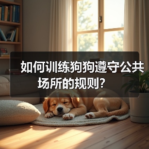 如何训练狗狗遵守公共场所的规则？（图1）