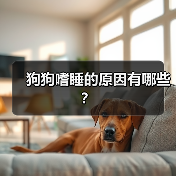 狗狗嗜睡的原因有哪些？（图2）