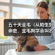 五十天金毛（从陌生到亲密，金毛狗学会叫名字的奇幻旅程）（图2）