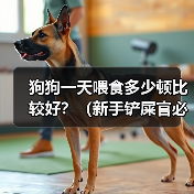 狗狗一天喂食多少顿比较好？（新手铲屎官必看，了解适合狗狗的饮食频率及注意事项）（图4）