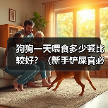 狗狗一天喂食多少顿比较好？（新手铲屎官必看，了解适合狗狗的饮食频率及注意事项）（图3）