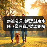 泰迪洗澡时间及注意事项（掌握泰迪洗澡的最佳时机与方法，让它保持清洁与健康）（图1）