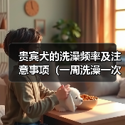 贵宾犬的洗澡频率及注意事项（一周洗澡一次，让贵宾犬毛色亮丽健康）（图2）