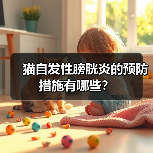 猫自发性膀胱炎的预防措施有哪些？（图3）