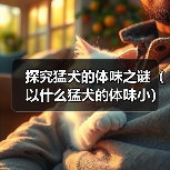 探究猛犬的体味之谜（以什么猛犬的体味小）（图2）