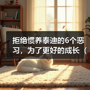 拒绝惯养泰迪的6个恶习，为了更好的成长（避免这些“恶习”，培养出优秀的泰迪宠物）（图1）