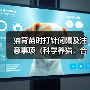 猫育苗时打针间隔及注意事项（科学养猫，合理打针——给爱猫注射疫苗的正确方法与注意事项）（图2）