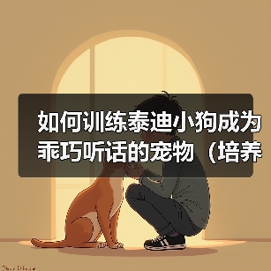 如何训练泰迪小狗成为乖巧听话的宠物（培养泰迪小狗良好行为习惯的训练方法和技巧）（图2）