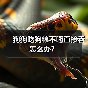 狗狗吃狗粮不嚼直接吞怎么办？（图2）