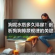 狗喝水后多久排尿？剖析狗狗排尿规律的关键因素（了解狗狗排尿时间，帮助您更好地照顾宠物）（图4）