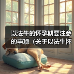以法牛的怀孕期要注意的事项（关于以法牛怀孕的注意事项及时掌握，健康安全无忧）（图1）