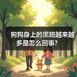 狗狗身上的黑斑越来越多是怎么回事？（图3）