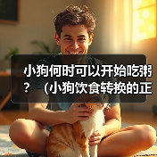 小狗何时可以开始吃粥？（小狗饮食转换的正确时机与方法）（图3）