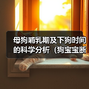 母狗哺乳期及下狗时间的科学分析（狗宝宝断奶时间、饮食转换和离开母狗的最佳时机）（图1）
