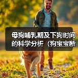 母狗哺乳期及下狗时间的科学分析（狗宝宝断奶时间、饮食转换和离开母狗的最佳时机）（图3）