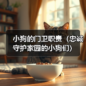 小狗的门卫职责（忠诚守护家园的小狗们）（图2）