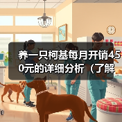 养一只柯基每月开销450元的详细分析（了解柯基的月度开销，让你掌握养狗经济学）（图3）