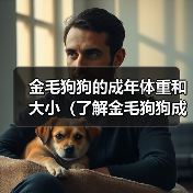 金毛狗狗的成年体重和大小（了解金毛狗狗成年后的体重、判断你家狗狗的体重是否正常）（图1）