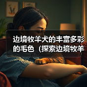 边境牧羊犬的丰富多彩的毛色（探索边境牧羊犬独特的外貌特征）（图2）