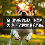 金毛狗狗的成年体重和大小（了解金毛狗狗成年后的体重、判断你家狗狗的体重是否正常）（图2）