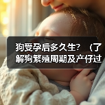 狗受孕后多久生？（了解狗繁殖周期及产仔过程的）（图1）