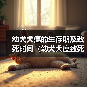 幼犬犬瘟的生存期及致死时间（幼犬犬瘟致死时间的关键因素及预防措施）（图4）