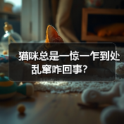 猫咪总是一惊一乍到处乱窜咋回事？（图4）
