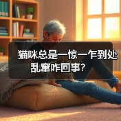 猫咪总是一惊一乍到处乱窜咋回事？（图3）