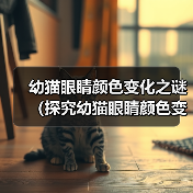 幼猫眼睛颜色变化之谜（探究幼猫眼睛颜色变化的原因与时间）（图1）