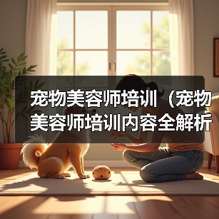 宠物美容师培训（宠物美容师培训内容全解析，助您成为行业专家）（图2）