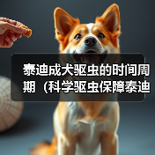 泰迪成犬驱虫的时间周期（科学驱虫保障泰迪健康）（图3）