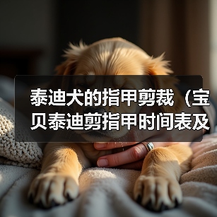 泰迪犬的指甲剪裁（宝贝泰迪剪指甲时间表及注意事项）（图2）