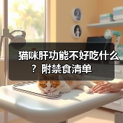 猫咪肝功能不好吃什么？附禁食清单（图3）