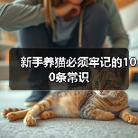 新手养猫必须牢记的100条常识（图2）