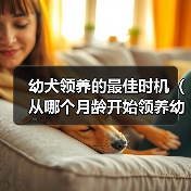 幼犬领养的最佳时机（从哪个月龄开始领养幼犬是最合适的？）（图4）