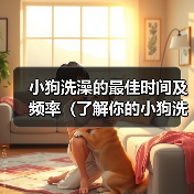 小狗洗澡的最佳时间及频率（了解你的小狗洗澡的最佳时间和频率有助于保持它的健康）（图1）