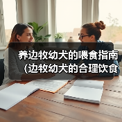 养边牧幼犬的喂食指南（边牧幼犬的合理饮食安排及注意事项）（图1）