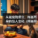 从耸耷到竖立，柯基耳朵的惊人变化（柯基耳朵的成长之路——它们是如何由耸耷变为竖立的？）（图1）