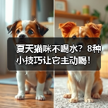 夏天猫咪不喝水？8种小技巧让它主动喝！（图4）