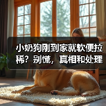 小奶狗刚到家就软便拉稀？别慌，真相和处理方法在这里！（图2）