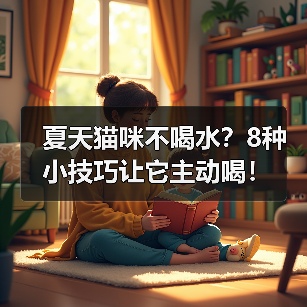 夏天猫咪不喝水？8种小技巧让它主动喝！（图3）