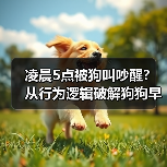 凌晨5点被狗叫吵醒？从行为逻辑破解狗狗早起吠叫难题（图3）