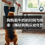 狗狗喝牛奶的时间与频率（揭秘狗狗从幼年到成年喝牛奶的变化及影响）（图2）